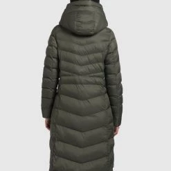 Bestpreis 🔥 Khujo INGRAM SHINE - Wintermantel - Dunkeloliv, Damen 🌟 -khujo Verkaufsladen 001fe268315144c5bc38bb6fca2bb294