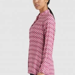 Am billigsten 🥰 Khujo LARISA - Hemdbluse - Cherry, Damen 🔔 -khujo Verkaufsladen 00f77636e49441a29132feb096d6e07e