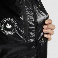 Coupon 👏 Khujo GERDA SHINY - Wintermantel - Schwarz, Damen 🛒 -khujo Verkaufsladen 018f26bbaec54943ba48a0e00317a0e1