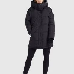 Blitzangebot 😀 Khujo DORASI - Wintermantel - Schwarz, Damen 🔥 -khujo Verkaufsladen 01939f1454524ff0a1d8bf6cd536d4c6