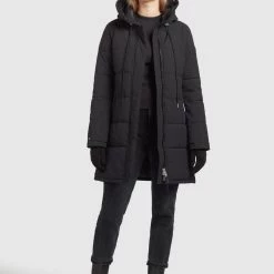 Top 10 ✨ Khujo DORANA - Wintermantel - Schwarz, Damen 👍 -khujo Verkaufsladen 029655f63b3d4cc9bf22b4d9b0381d51