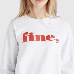 Aktion 🤩 Khujo SILICIA FINE - Sweatshirt - Weiß, Damen 🔔 -khujo Verkaufsladen 02bee15950994953b5b586c5eceed0cc