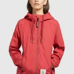 Besorgen 🥰 Khujo ROLAVA - Leichte Jacke - Rot, Damen 🧨