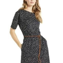 Besorgen 🎉 Khujo GABY - Jerseykleid - Schwarz-weiß Gemustert, Damen 👍 -khujo Verkaufsladen 045444939ebd48fe84e1b6056b179e0e