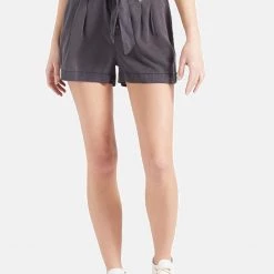 Billig 🌟 Khujo INDIRA - Shorts - Grau Gewaschen, Damen 😉 -khujo Verkaufsladen 04816f65641c494683ac085f9a103761