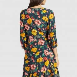 Budget 😍 Khujo SAVORY - Freizeitkleid - Multi-coloured, Damen 🧨 -khujo Verkaufsladen 05372e86bde046c0ba8af8abd3323b33