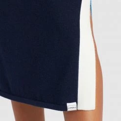 Auslauf 🎉 Khujo ROCK PRATA - Bleistiftrock - Blue/white, Damen 😉 -khujo Verkaufsladen 0542566ed02148f09dead0d387e704b7