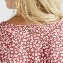 Aktion 🎉 Khujo RINALDA - Bluse - Rot Weiß Geblümt, Damen 🎉 -khujo Verkaufsladen 05a9c846ff1f4aa79545abac96337e8b