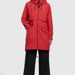 Bestpreis 🔔 Khujo ARIANA - Parka - Rot, Damen 🔥