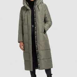 Budget 👏 Khujo SOULANI - Wintermantel - Mint, Damen 😉 -khujo Verkaufsladen 07307bf24f9b40ab88ba643f4eb7da9b