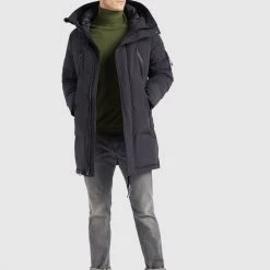 Bestpreis 🔔 Khujo ZYLAN - Wintermantel - Schwarz, Herren 👏 -khujo Verkaufsladen 097d98ab3488493b9125343b586d55c1