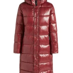 Bestpreis 🎁 Khujo CORINNA - Wintermantel - Weinrot Glänzend, Damen 🎉 -khujo Verkaufsladen 09f85387b8f649a590782fc155024a9a