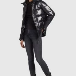 Coupon 👏 Khujo GERDA SHINY - Wintermantel - Schwarz, Damen 🛒 -khujo Verkaufsladen 0a0e691c18664445b5de73708111ddc8