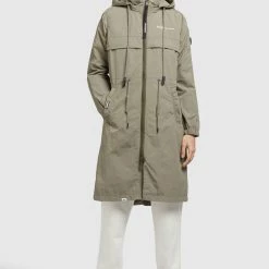 Budget ❤️ Khujo VOYA - Parka - Graugrün, Damen ❤️