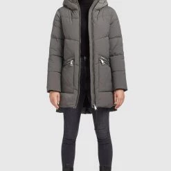 Am billigsten 🔔 Khujo BINE - Wintermantel - Graugrün, Damen 😍 -khujo Verkaufsladen 0aa85f3f5e1844bb8e3d09f7457f86be