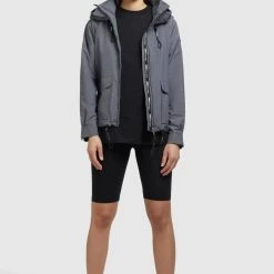 Top 10 👍 Khujo BLAIR - Übergangsjacke - Graublau, Damen ⭐ -khujo Verkaufsladen 0af1034e0ae64fcc93101b60fd804dd1