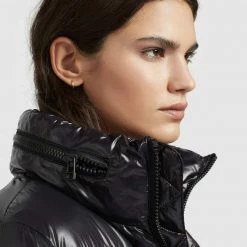 Auslauf ⭐ Khujo BLONDIE SHINY - Winterjacke - Schwarz, Damen 🥰 -khujo Verkaufsladen 0b2bbb760b0e4cc59c74d3e286583a69