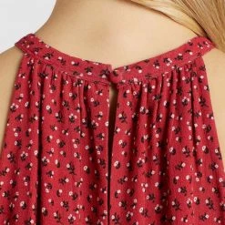 Bester Verkauf 🧨 Khujo KELSA - Freizeitkleid - Rot Geblümt, Damen 🤩 -khujo Verkaufsladen 0ba0131ff95a4a7d888c5125edd8e8a9