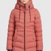 Aktion ⌛ Khujo TUHANI MATT - Winterjacke - Blassrot, Damen ❤️