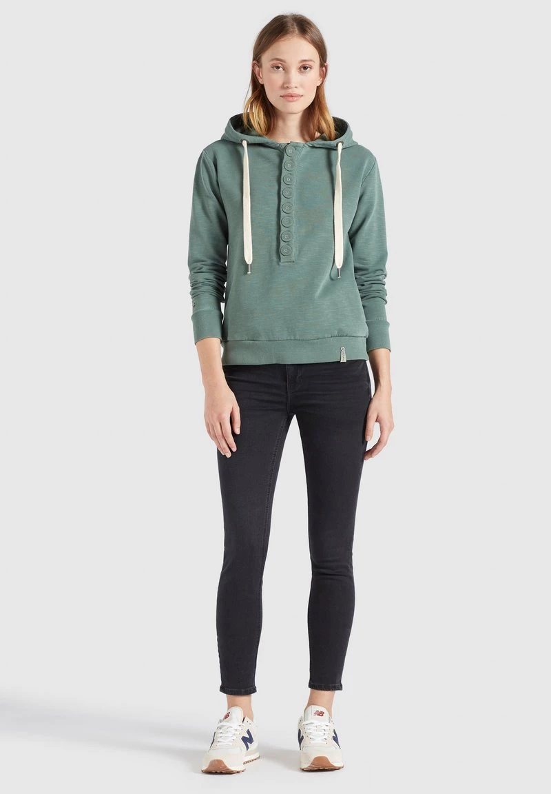 Billig 🧨 Khujo KEIKI - Kapuzenpullover - Aqua Gewaschen, Damen 🤩 2 Billig 🧨 Khujo KEIKI - Kapuzenpullover - Aqua Gewaschen, Damen 🤩 – Bild 2