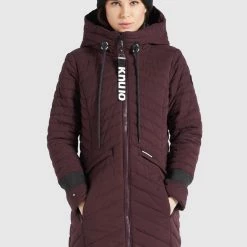 Brandneu 🔔 Khujo TOOTS PEACHED - Wintermantel - Weinrot, Damen 🔔 -khujo Verkaufsladen 0c9c943719314441ab2ca5887d8e1893
