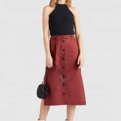 Angebote 🛒 Khujo VARSHA - A-Linien-Rock - Rotbraun, Damen 👍 11 Angebote 🛒 Khujo VARSHA - A-Linien-Rock - Rotbraun, Damen 👍 -khujo Verkaufsladen 0ccde390ffb04a35a162d51a330b7737