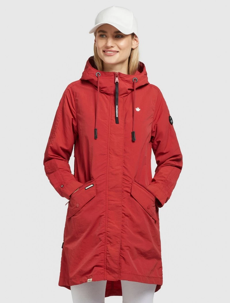 Neu 🛒 Khujo GAMES - Parka - Rot, Damen ⭐ 1 Neu 🛒 Khujo GAMES - Parka - Rot, Damen ⭐
