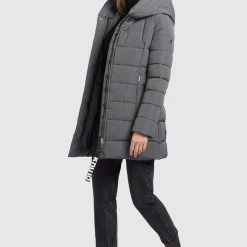 Am billigsten 🧨 Khujo SILLA - Winterjacke - Grau, Damen ✔️ -khujo Verkaufsladen 0d848546cb664e7db0a6364c5babe44e
