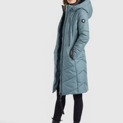 Top 10 ⌛ Khujo ARIBAY - Wintermantel - Blaugrau, Damen 🎉 -khujo Verkaufsladen 0ee12b88b1a44c03824aa3a215b4e119