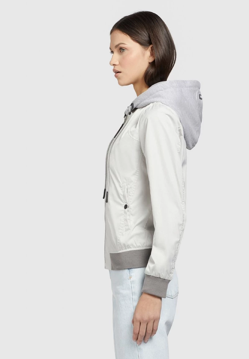 Am billigsten ❤️ Khujo PERSEE - Leichte Jacke - Hellgrau, Damen ⭐ 4 Am billigsten ❤️ Khujo PERSEE - Leichte Jacke - Hellgrau, Damen ⭐ – Bild 4