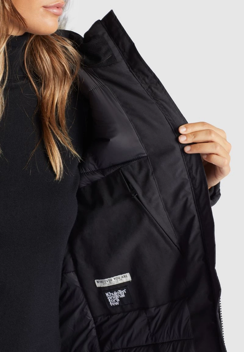 Brandneu 😀 Khujo ATHENA - Parka - Schwarz, Damen ⌛ 7 Brandneu 😀 Khujo ATHENA - Parka - Schwarz, Damen ⌛ – Bild 7