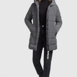 Am billigsten 🧨 Khujo SILLA - Winterjacke - Grau, Damen ✔️ -khujo Verkaufsladen 110146793dfe41dfb1785cb50289b7c0