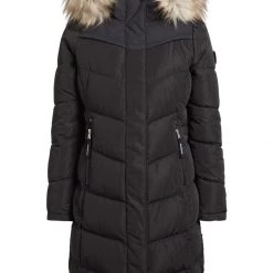 Blitzangebot 😍 Khujo LUBECK LONG - Wintermantel - Schwarz, Damen 🤩 -khujo Verkaufsladen 1107a47cdaa7420ba21d213e63e73840