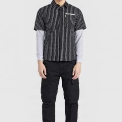 Am billigsten ✔️ Khujo SKELTON - Hemd - Black, Herren 🤩