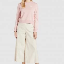 Bester Verkauf ✔️ Khujo ANAKONI LEAVES EMBRO - Sweatshirt - Rosa, Damen ✨