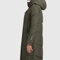 Blitzangebot 🌟 Khujo SONJE3 - Wintermantel - Dunkeloliv, Damen 👏 -khujo Verkaufsladen 13886629fc734c2385ca2842e10f6dee