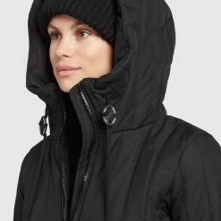 Angebote ✔️ Khujo JERRY PRIME5 STRUCTURED - Wintermantel - Schwarz, Damen 🧨 -khujo Verkaufsladen 13dbffdeb7a04436a7c4d9fcad96cfba