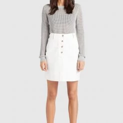 Brandneu ✔️ Khujo COSIMA - Strickpullover - Light Grey, Damen 🎉 -khujo Verkaufsladen 148c8948989849fcb6c6104aa5b2e0b8