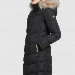 Blitzangebot 😍 Khujo LUBECK LONG - Wintermantel - Schwarz, Damen 🤩 -khujo Verkaufsladen 14bcf49d0d5f4372bf5c491f288a736a