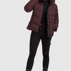 Budget 🎁 Khujo ISIDORA - Wintermantel - Weinrot, Damen 🎁 -khujo Verkaufsladen 1647d6e709e2430581be0279e1d7fbe9