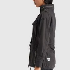 Angebote 🎁 Khujo PAOLA - Parka - Black, Damen 🧨 -khujo Verkaufsladen 178c8fdf2c3b4a5f9f690ced1d224e25