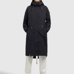 Aktion 👍 Khujo MARNIA - Parka - Schwarz, Damen 👍