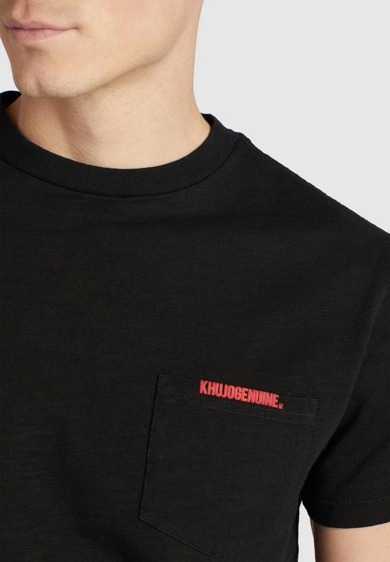 Auslauf 🎁 Khujo DESTIN SOLID - T-Shirt Print - Schwarz, Herren 🔔 6 Auslauf 🎁 Khujo DESTIN SOLID - T-Shirt Print - Schwarz, Herren 🔔 – Bild 6