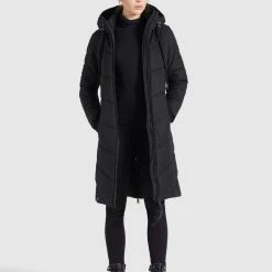 Aktion ⭐ Khujo ARIBAY - Wintermantel - Schwarz, Damen ⌛ -khujo Verkaufsladen 1a63e28ea0b549f785313b79b831b3e1