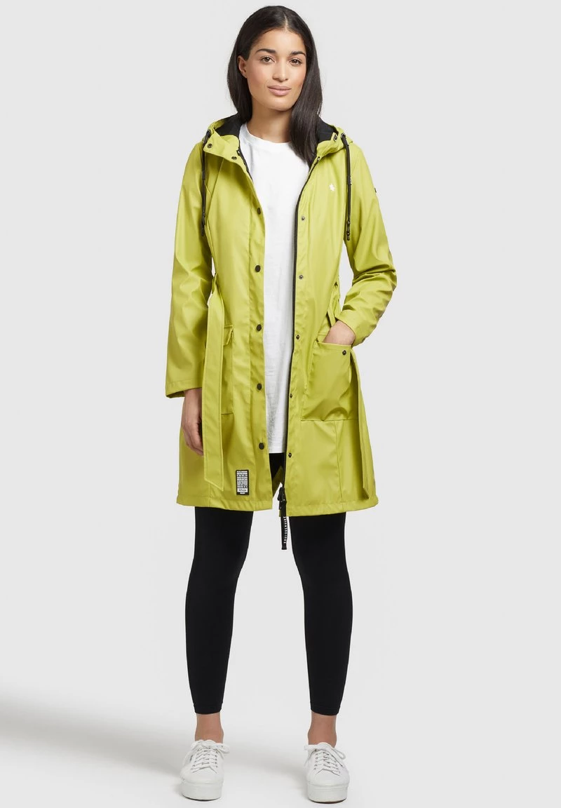 Budget ❤️ Khujo GLENNA - Regenjacke / Wasserabweisende Jacke - Giftgrün, Damen 🌟 2 Budget ❤️ Khujo GLENNA - Regenjacke / Wasserabweisende Jacke - Giftgrün, Damen 🌟 – Bild 2