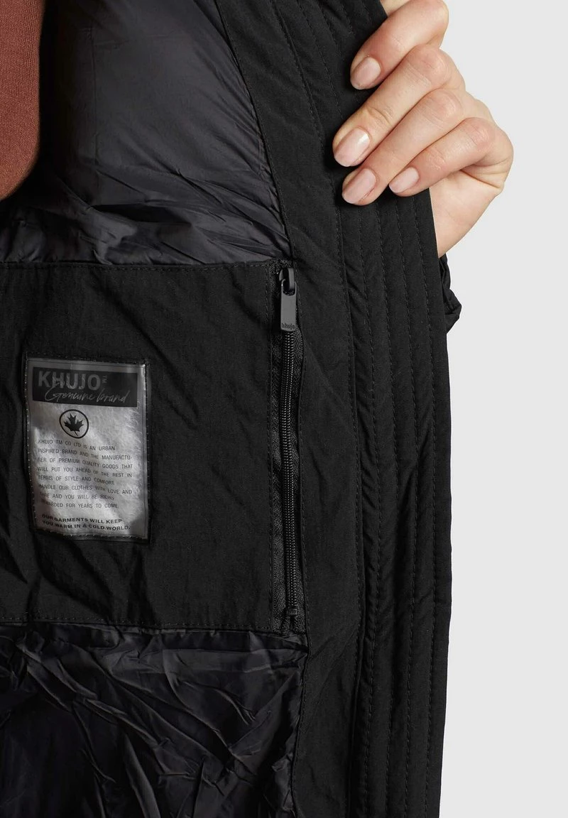 Aktion 🧨 Khujo SANDRA - Wintermantel - Schwarz, Damen 🛒 8 Aktion 🧨 Khujo SANDRA - Wintermantel - Schwarz, Damen 🛒 – Bild 8