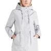 Bestpreis 🛒 Khujo EMURI - Parka - Light Grey, Damen 😉