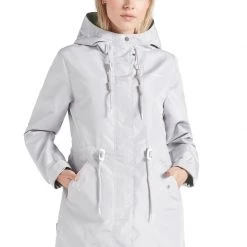Bestpreis 🛒 Khujo EMURI - Parka - Light Grey, Damen 😉