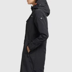 Brandneu 🎉 Khujo ADDA - Parka - Schwarz, Damen 👍 -khujo Verkaufsladen 1cf3dba68cea4a4f8d91f00afd0344cf