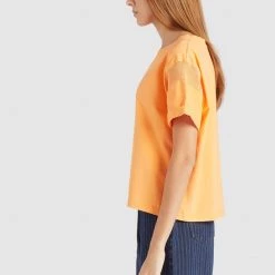 Schlussverkauf 🛒 Khujo REAGAN - T-Shirt Print - Orange, Damen 👏 -khujo Verkaufsladen 1d929cb9e0974e2f9ca257eb3e31a9fc